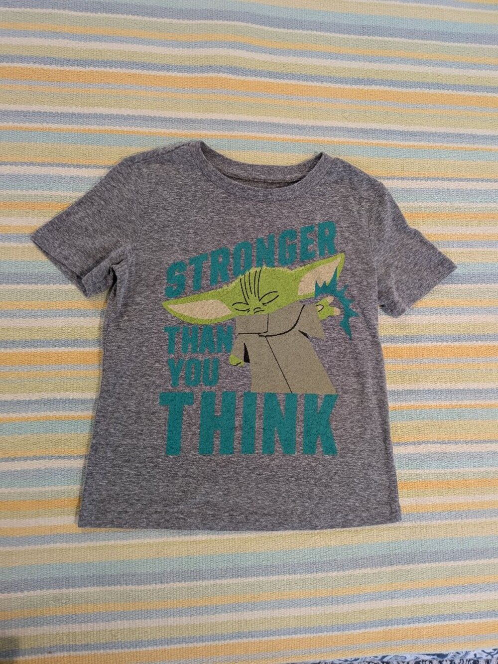 Boy's Jumping Beans Star Wars Yoda Stronger Than You Think Tree Size 6